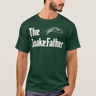Mens Funny he Snake Father Snake Vater T-Shirt