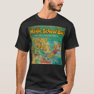 Mens Funny Magic Cartoon Schule Bus Kinder Geschen T-Shirt