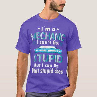 Mens Funny Mechanic Zitat Ich bin ein mechanisches T-Shirt