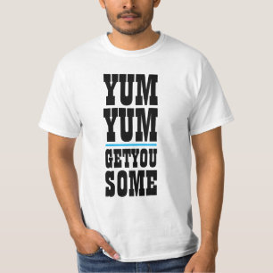 Mens Funny Novelty YUM YUM YUM HABEN SIE EIN PAAR T-Shirt