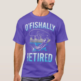 Mens Funny Ofishally Remüde T-Shirt für Remüde Fis