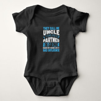 Mens Funny Oncle Geschenke aus Nichte und Nephew Baby Strampler
