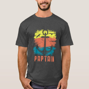 Mens Funny Paperto Retro Vintager Cooler Anker Vat T-Shirt