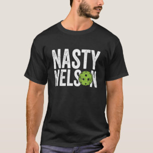 Mens Funny Pickleball Team Closing Eklig Nelson M T-Shirt