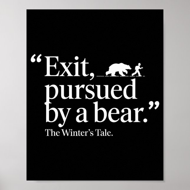 Mens Funny Quote Modern Minimalist  Poster (Vorne)