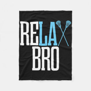Mens Funny Relax Bro Lover Player T Shirt für Bo Fleecedecke