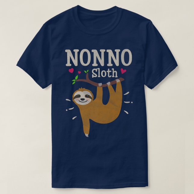 Mens Funny Sloth Graphic Spaß Zoo Animal Lovers N T-Shirt (Design vorne)