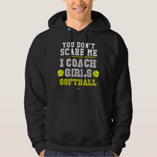 Mens Funny Softball Coach Sie nicht kümmern mich i Hoodie