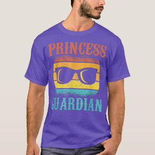 Mens Funny T-Shirt für Vatertag Prinzessin Guardia