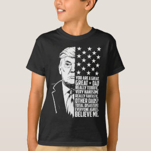 Mens Funny Trump Sie sind ein großer Vater Vaterta T-Shirt