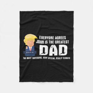 Mens Funny Trump Sprichwort Bester Vater Zitat - J Fleecedecke