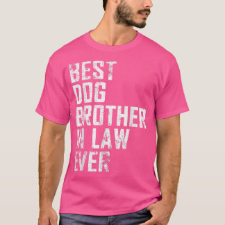 Mens Funny Vatertag Bester Hundebrüder im Jura je T-Shirt