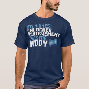 Mens Funny Vatertag für Gamer Vater Videospiel  T-Shirt