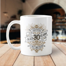 Mens Funny Whiskey 30. Geburtstag