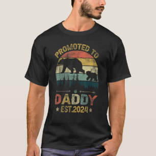 Mens für Daddy 2024 Funny für neuen Daddy T-Shirt