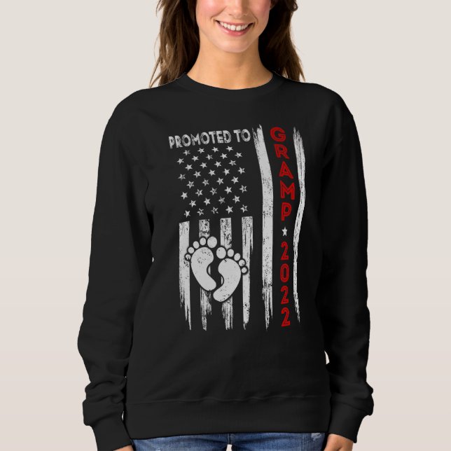 Mens für das Gramp 2022 der amerikanischen Flag Va Sweatshirt (Vorderseite)
