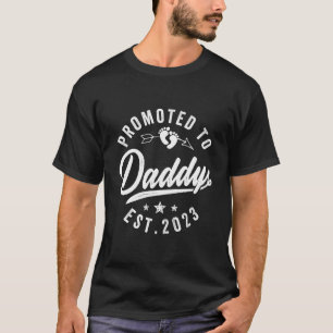 Mens für Papa 2023 Feierliche Schwangerschaft Anno T-Shirt