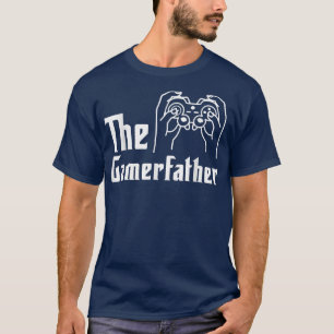 Mens Gamer Vater Video Game Player Computer Games  T-Shirt
