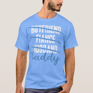Mens Gender Reveal Husband Daddy - Party Schwanger T-Shirt