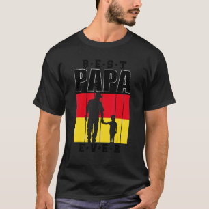Mens German Vater of a Boy Vaters Day Son Germany  T-Shirt