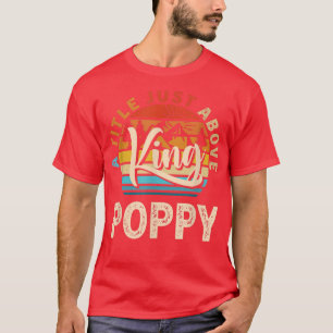 Mens Geschenk für Väter Tag Mohn ein Titel nur Abo T-Shirt