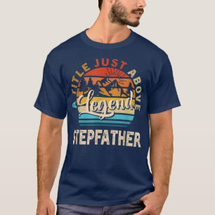 Mens Geschenk für Väter Tag Stepfather ein Titel n T-Shirt