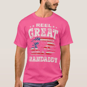 Mens Geschenk für Vatertag T-Shirt Angeln wird gro