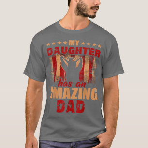 Mens Geschenk für Vatertag T-Shirt meine Tochter h