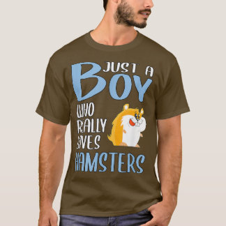 Mens Geschenk Hammy nur ein Junge, der wirklich Li T-Shirt