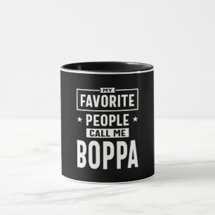 Mens Geschenk meine Lieblings-Leute nennen mich Bo Tasse