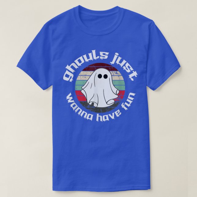 Mens Ghouls just Wanna hat Spaß 2508 T-Shirt (Design vorne)