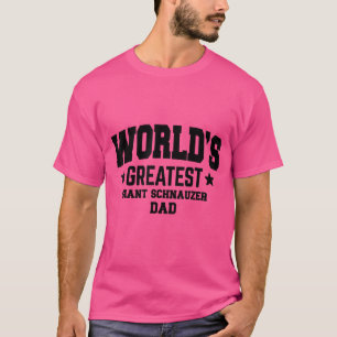 Mens Giant Schnauzer Dog Vater T-Shirt