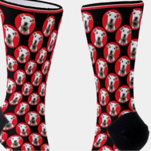 Mens Gift Vathers Day Personalisiert Hund Foto Ges Socken