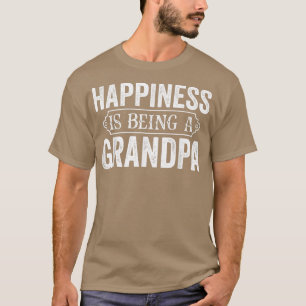 Mens Glück ist ein Großvater Funny Großvater T-Shirt