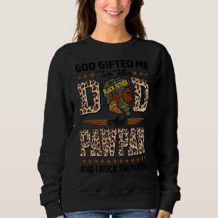 Mens God Ed Me Two Titles Vater Pawpaw I Rock ihne Sweatshirt