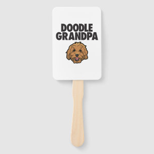 Mens Goldendoodle Grandpa Doodle Papa Niedliches G Fächer