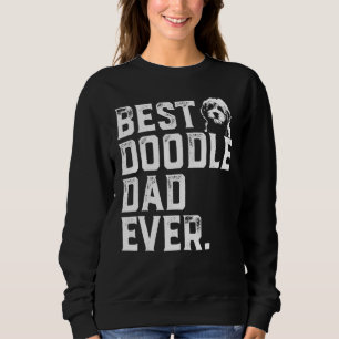 Mens Goldendoodle Vater Bester Doodle Vater je Sweatshirt