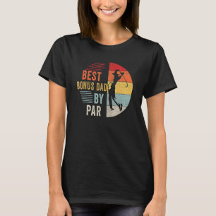 Mens Golf Best Bonus Vater Par Daddy Golfer Fathe T-Shirt