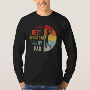 Mens Golf Best Bonus Vater Par Daddy Golfer Fathe T-Shirt