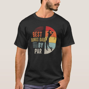 Mens Golf Best Bonus Vater Par Daddy Golfer Fathe T-Shirt