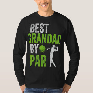 Mens Golf Best Grandad von Par Daddy Golfer Father T-Shirt