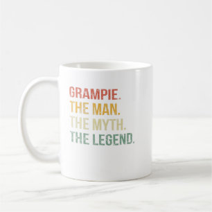 Mens Grampie Man Myth Legende für Mens Vater Vater Kaffeetasse