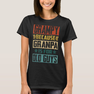 Mens Grampy, weil Großvater für alte Typ Vater ist T-Shirt