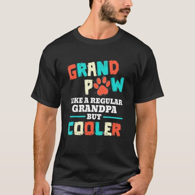 Mens Grand Paw wie eine normale Großmutter, aber C T-Shirt (Vorderseite)