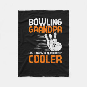 Mens Granddad - Bowling Grandpa wie eine Granda Fleecedecke