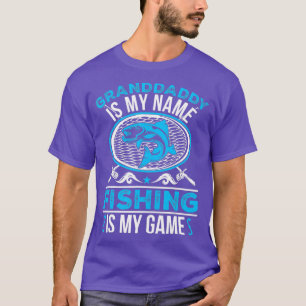 Mens Granddaddy ist mein Name Fischen ist mein Gam T-Shirt
