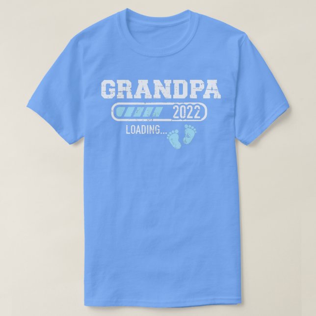 Mens Grandpa 2022 Beladung für Schwangerschaft Ank T-Shirt (Design vorne)