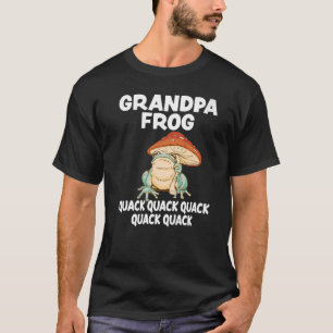 Mens Grandpa Frog Animal Pub Liebe Amphibien Toad  T-Shirt