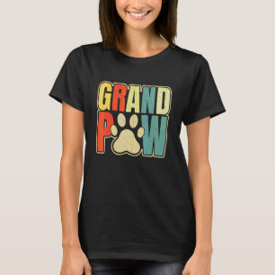 Mens Grandpaw Pelopa Dog Vatertag 1 T-Shirt