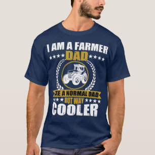 Mens Great Bauer Vater Geschenk Traktor Farm Vater T-Shirt